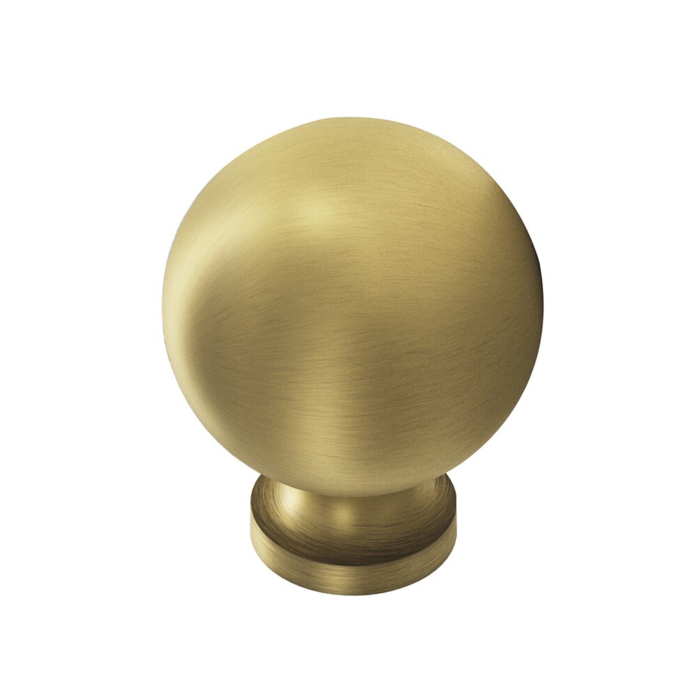 Colonial Bronze 1 1/4" Ball Knob in Matte Antique Brass