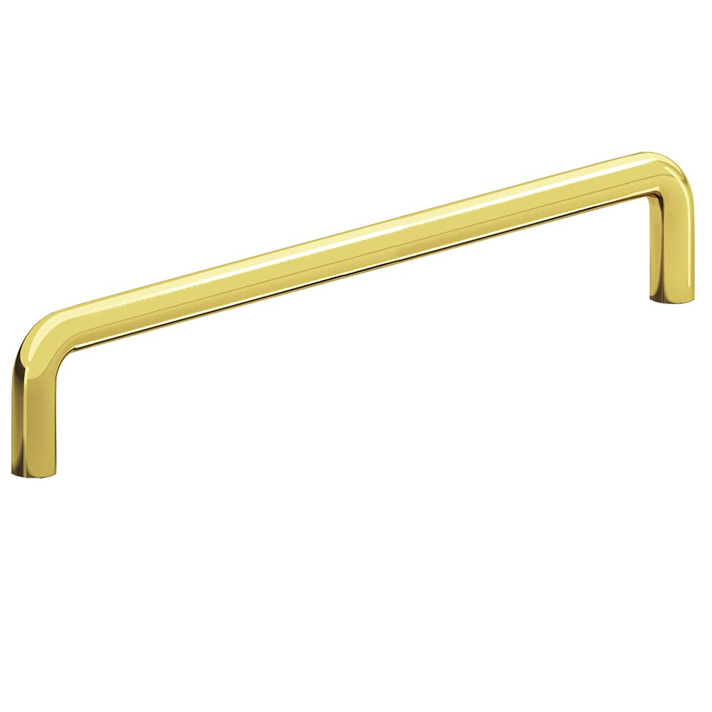 Colonial Bronze 12" Thru Bolt Pull in French Gold