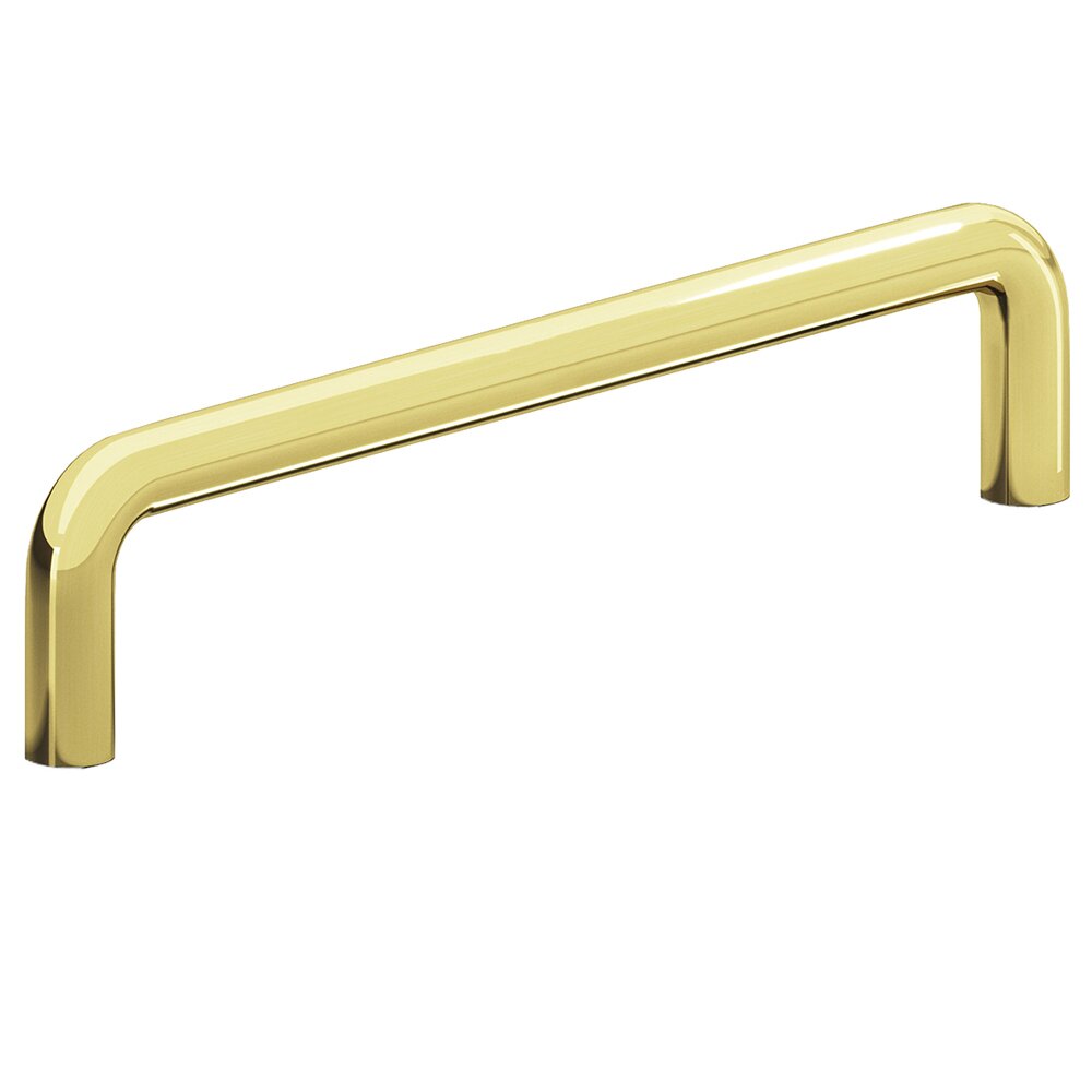 Colonial Bronze 8" Thru Bolt Pull in Unlacquered Polished Brass