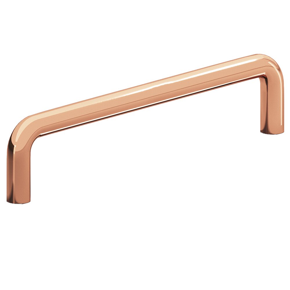 Colonial Bronze 8" Thru Bolt Pull in Polished Copper