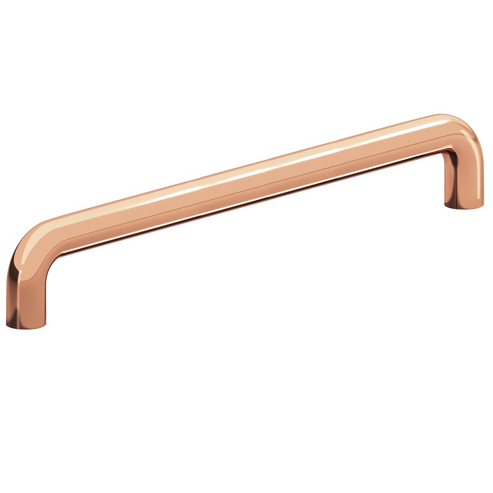 Colonial Bronze 10" Centers Thru Bolt Pull in Polished Copper