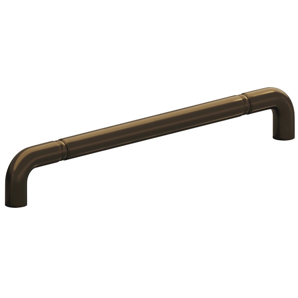 Colonial Bronze 12" Centers Beaded Thru Bolt Pull in Oil Rubbed Bronze