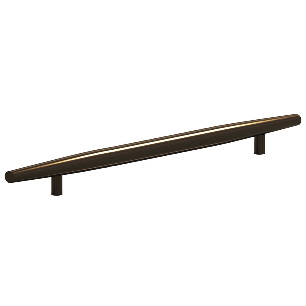 Colonial Bronze 14" Centers Cigar Shaped Thru Bolt Pull in Oil Rubbed Bronze