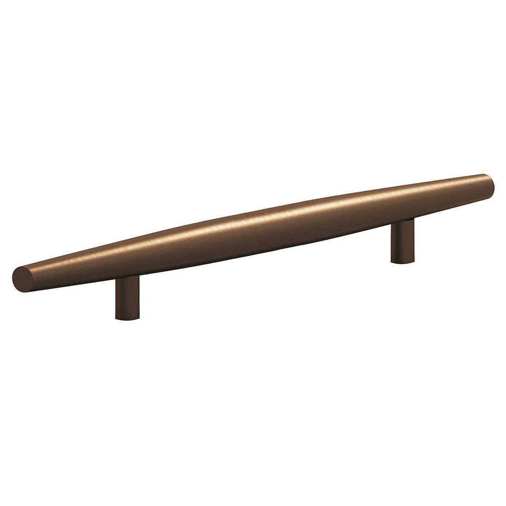 Colonial Bronze 8" Centers Cigar Shaped Thru Bolt Pull in Matte Oil Rubbed Bronze