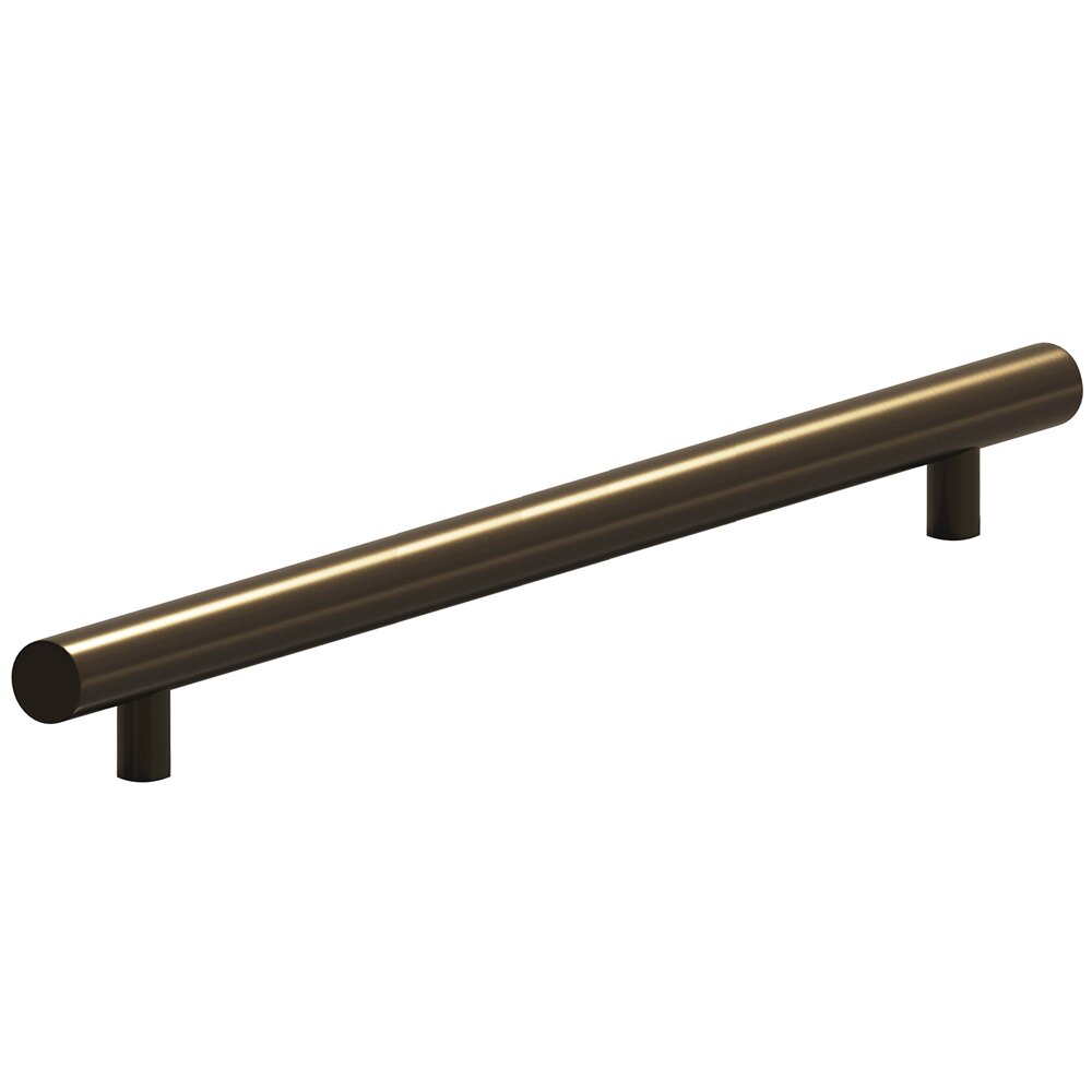 Colonial Bronze 10" Centers Appliance Pull with Bullnose Ends in Oil Rubbed Bronze