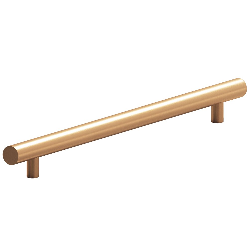 Colonial Bronze 10" Centers Appliance Pull with Bullnose Ends in Matte Satin Bronze