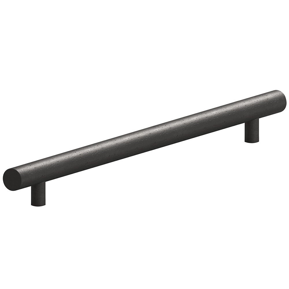 Colonial Bronze 18" Centers European Appliance Bar Pull in Distressed Black