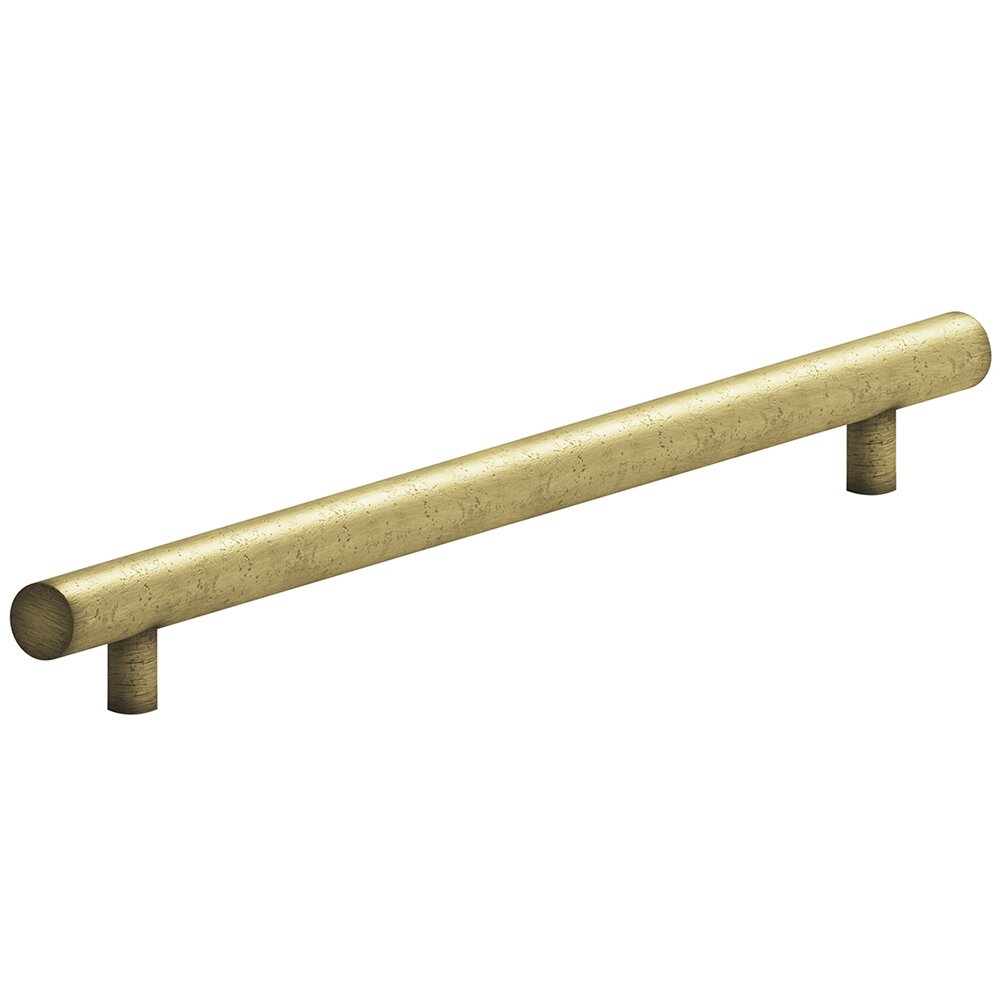 Colonial Bronze 18" Centers European Appliance Bar Pull in Distressed Antique Brass