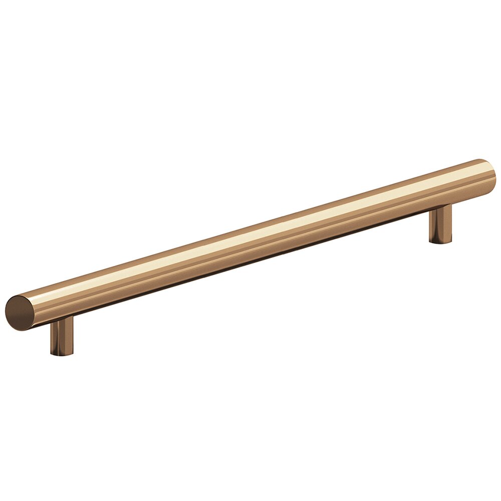 Colonial Bronze 24" Centers Thru Bolt Pull in Polished Bronze