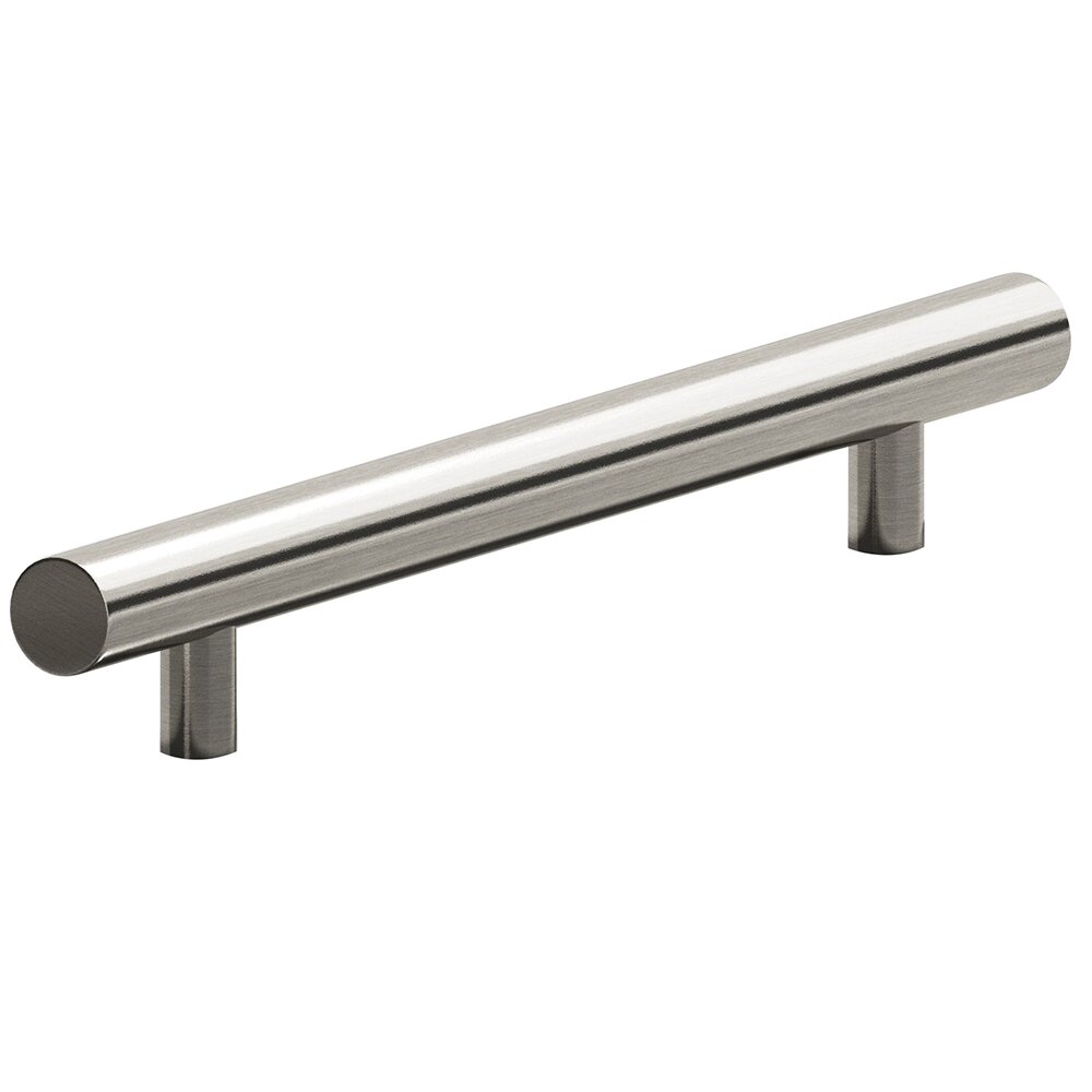 Colonial Bronze 6" Centers European Appliance Bar Pull in Nickel Stainless