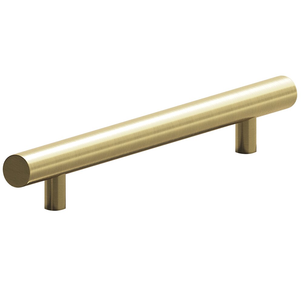Colonial Bronze 6" Centers European Appliance Bar Pull in Antique Brass