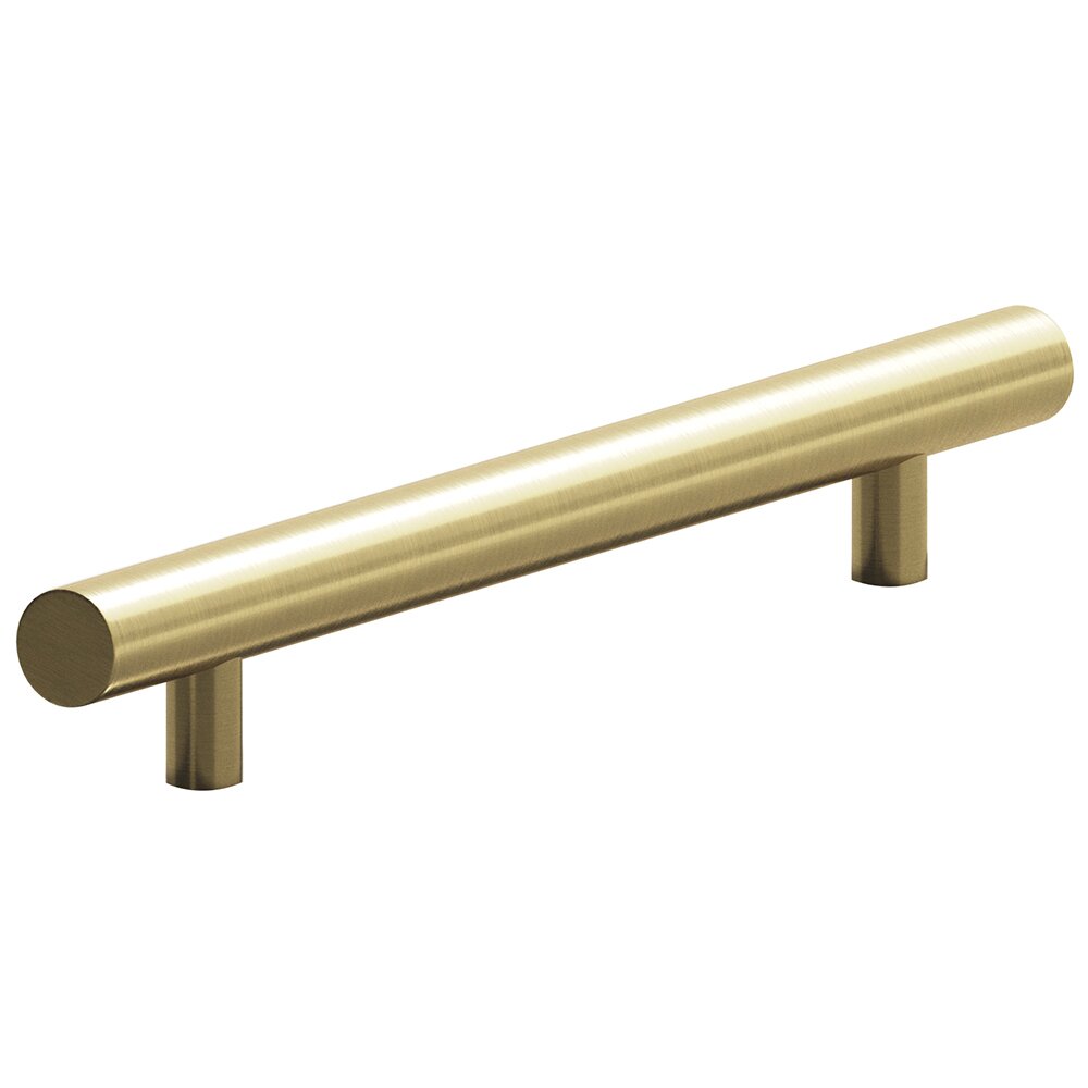 Colonial Bronze 6" Centers European Appliance Bar Pull in Antique Brass