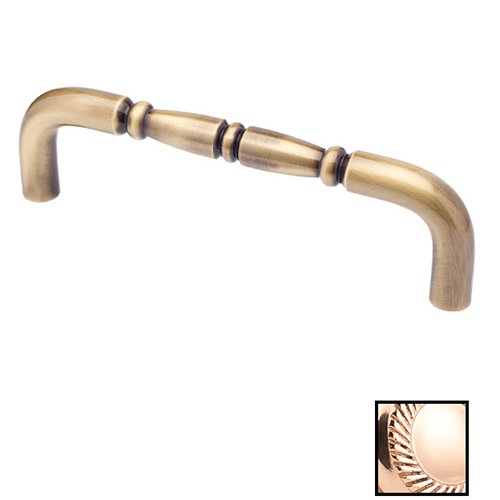 Colonial Bronze 6" Centers Traditional Thru Bolt Pull in Polished Bronze