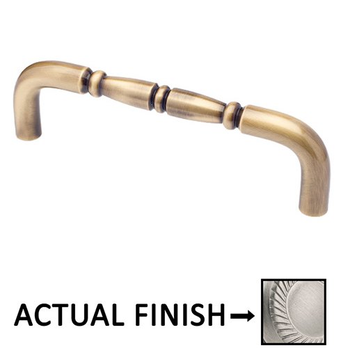 Colonial Bronze 8" Centers Traditional Appliance Pull in Matte Satin Chrome