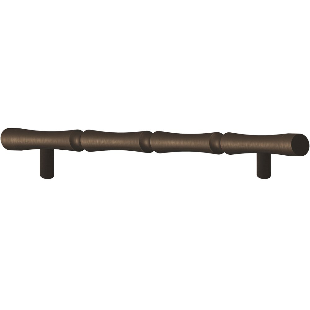 Colonial Bronze 9 1/2" Centers Bamboo Thru Bolt Pull in Heritage Bronze
