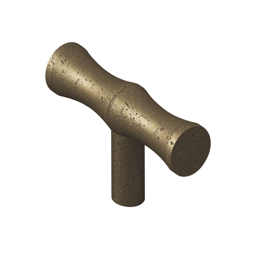 Colonial Bronze 1 1/2" Bamboo Knob in Distressed Oil Rubbed Bronze