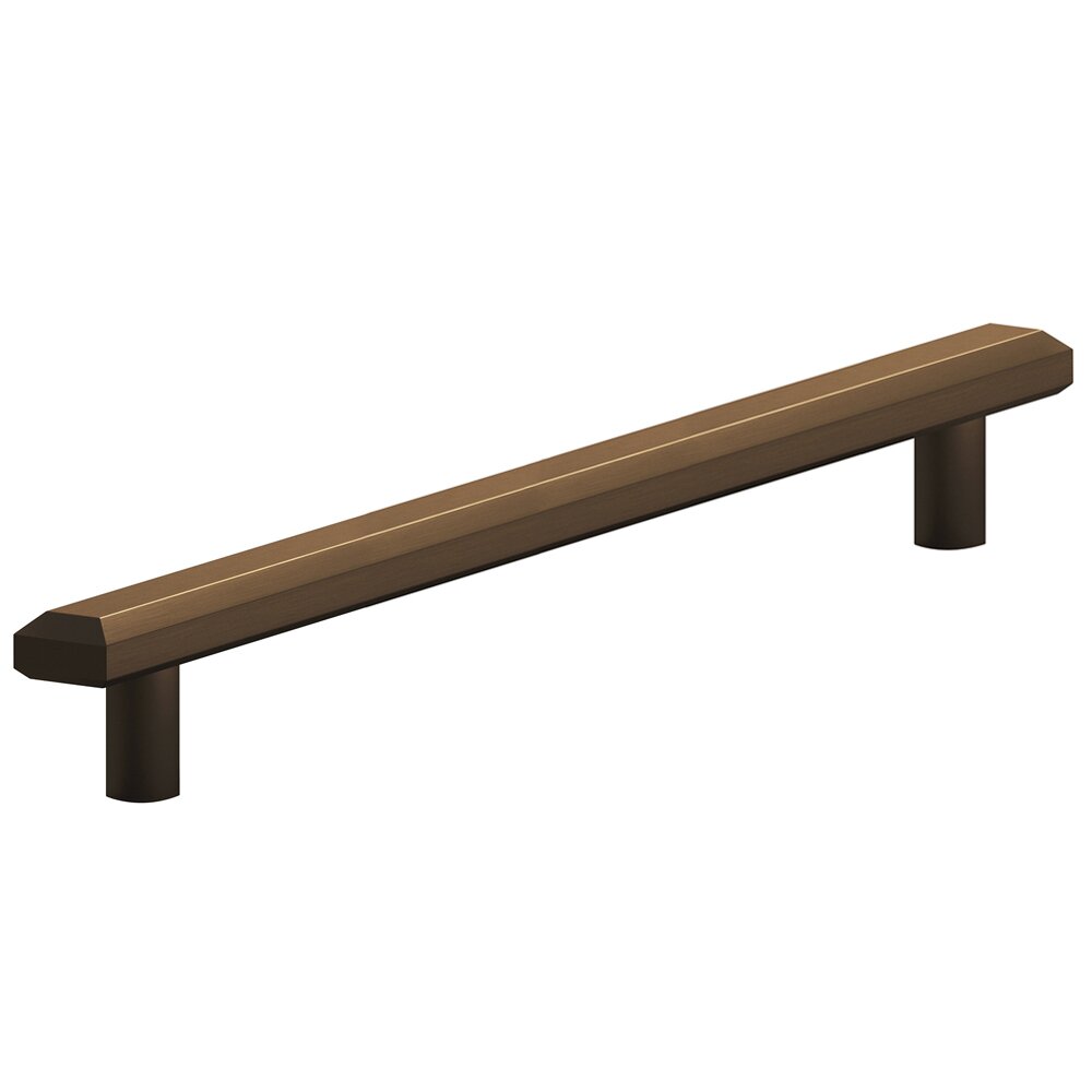 Colonial Bronze 10" Centers Beveled Appliance Pull in Matte Oil Rubbed Bronze