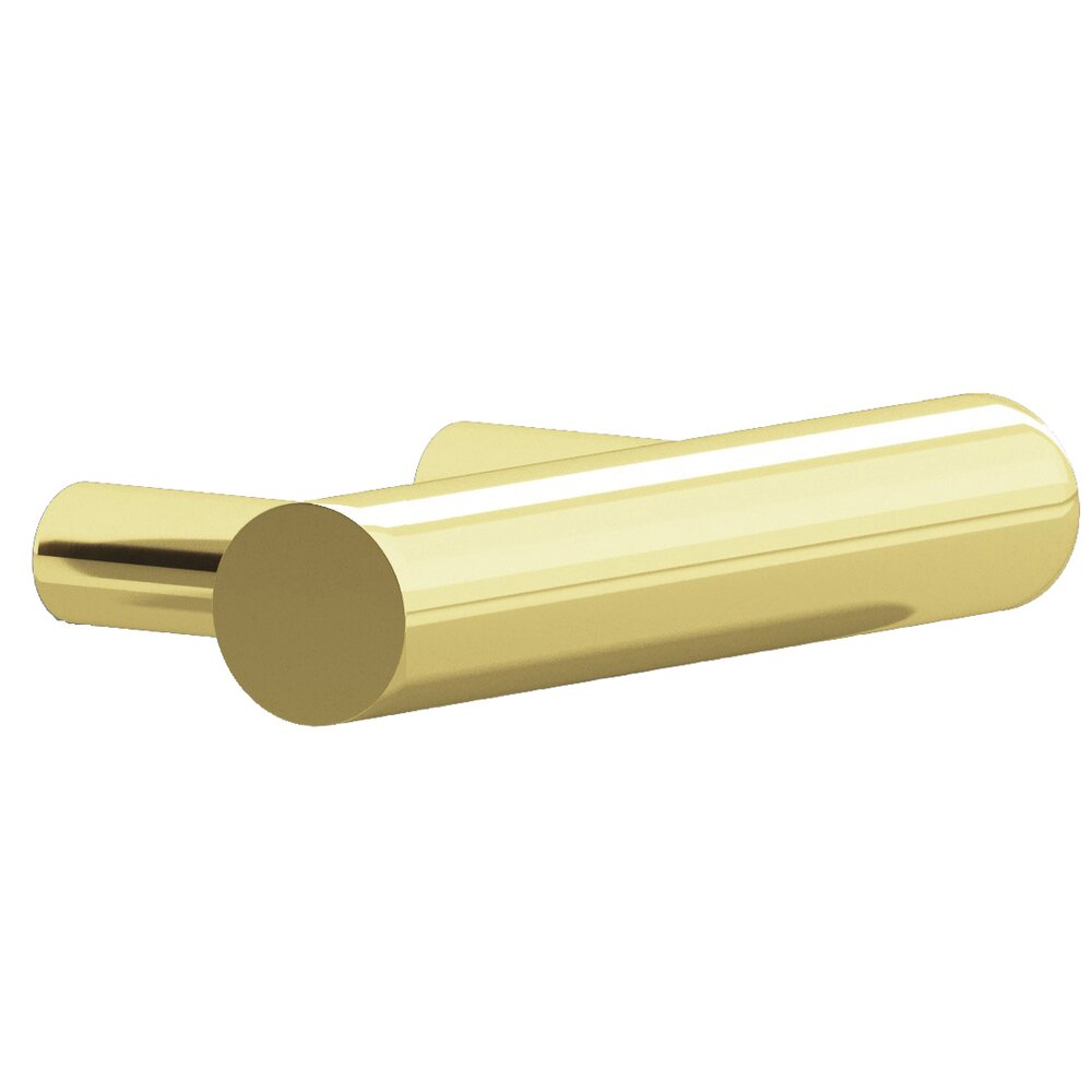 Colonial Bronze 1 1/2" Centers Pull in Polished Brass