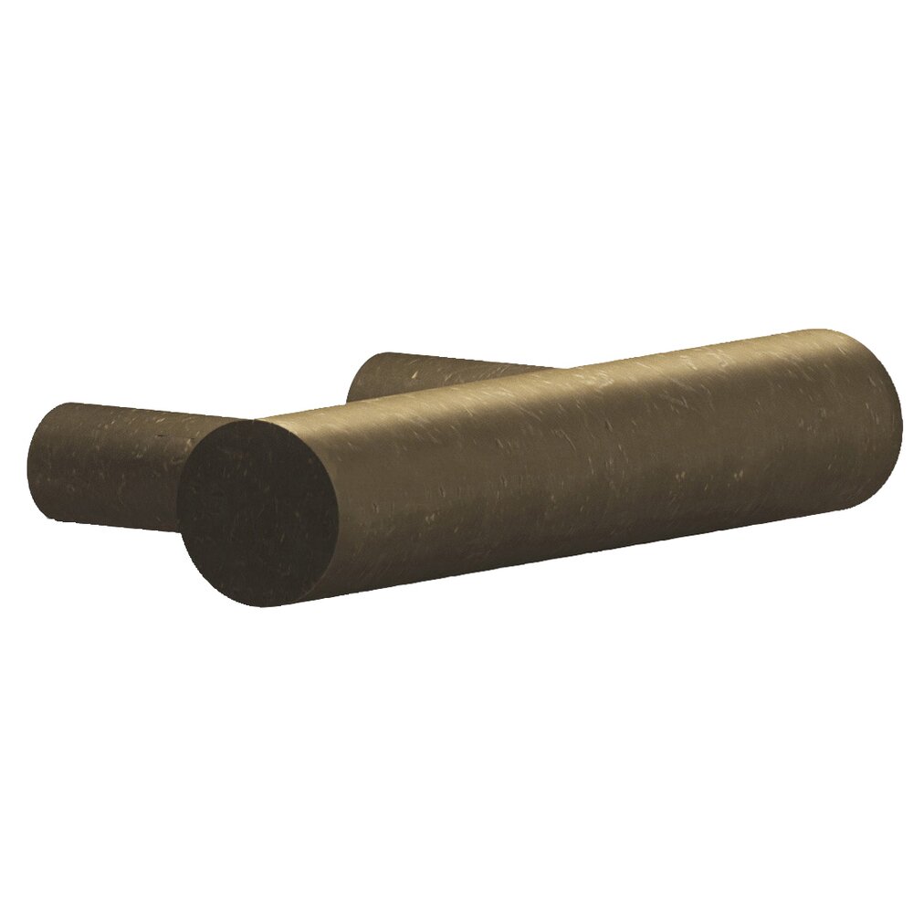 Colonial Bronze 1 1/2" Centers Pull in Distressed Oil Rubbed Bronze