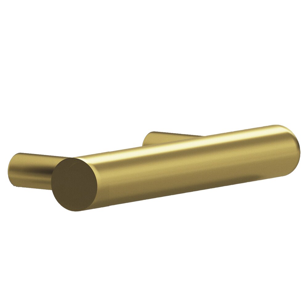 Colonial Bronze 2 1/2" Centers Pull in Satin Brass