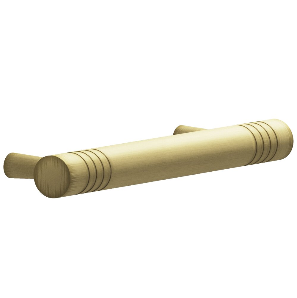 Colonial Bronze 3 1/2" Pull in Matte Antique Brass