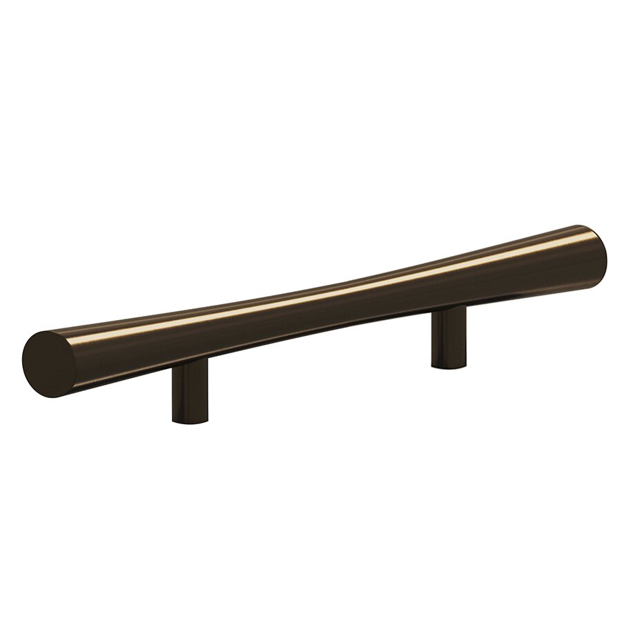 Colonial Bronze 4" Centers Concave Pull in Oil Rubbed Bronze