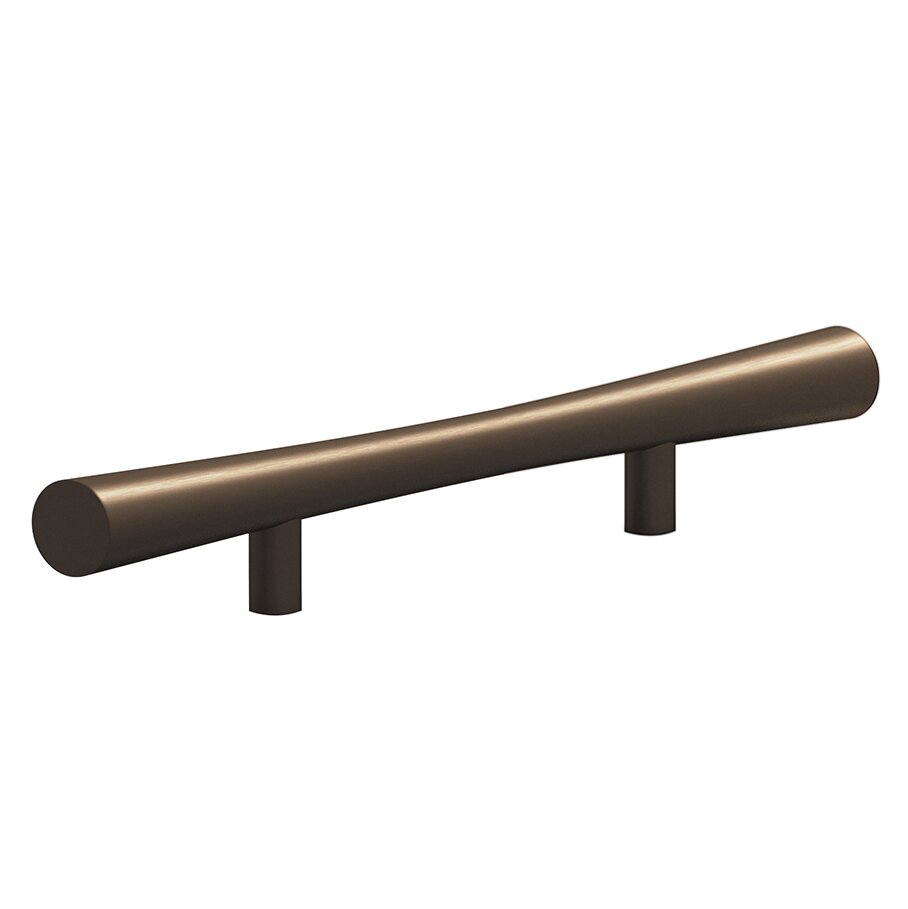 Colonial Bronze 4" Centers Concave Pull in Heritage Bronze
