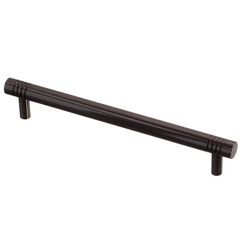 Colonial Bronze 8" Centers Striped Appliance Pull in Oil Rubbed Bronze