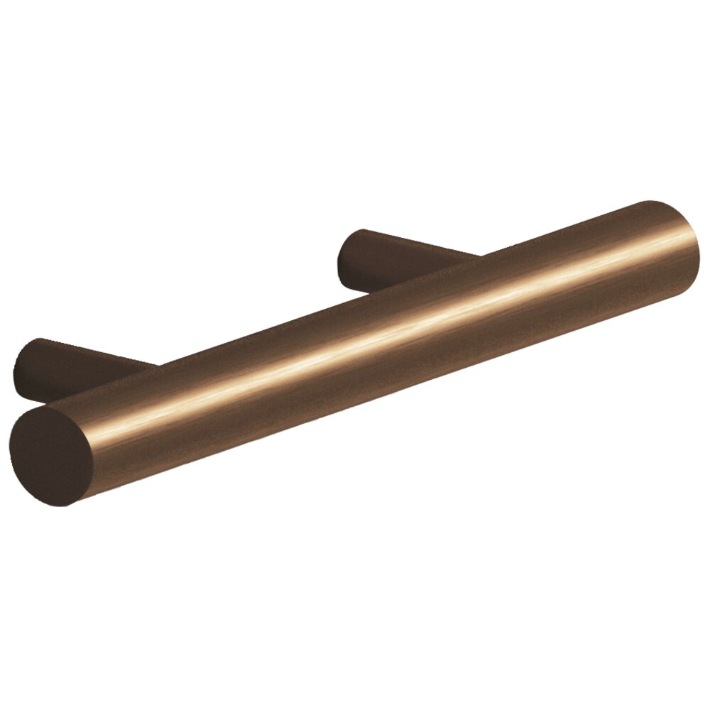 Colonial Bronze 2 1/2" Centers Shank Pull in Matte Oil Rubbed Bronze