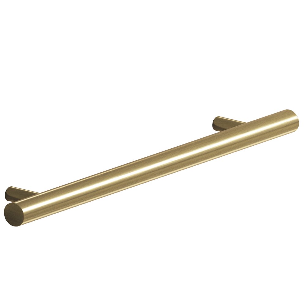 Colonial Bronze 6" Centers Shank Pull in Antique Brass