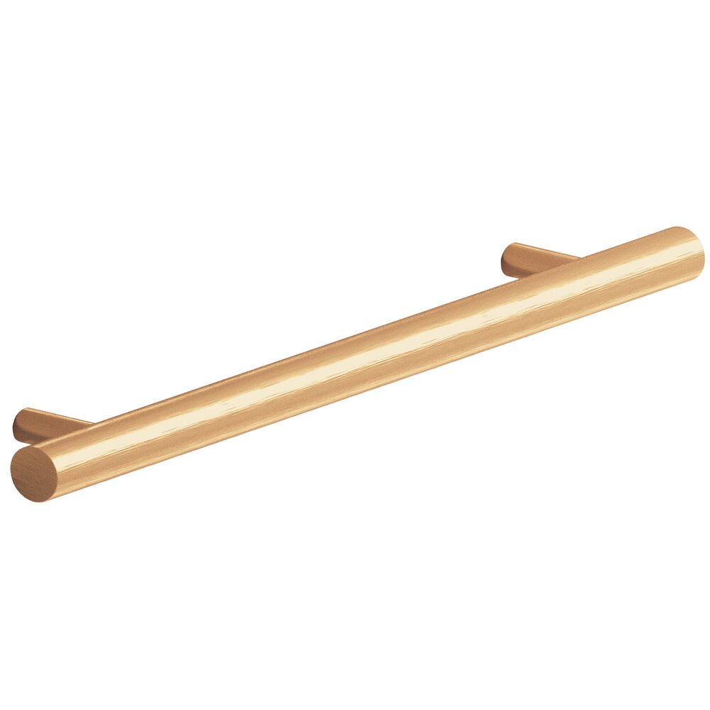 Colonial Bronze 6" Centers Shank Pull in Matte Satin Bronze