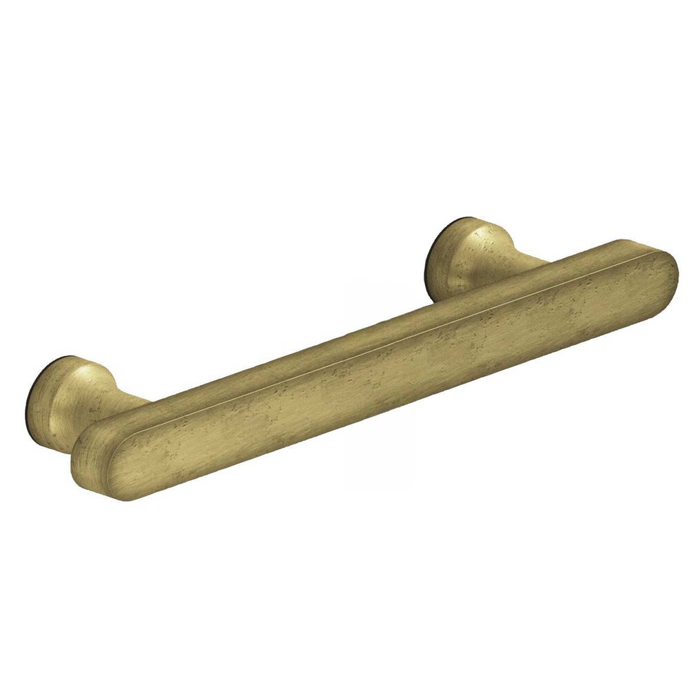 Colonial Bronze 3" Centers Pull in Distressed Antique Brass