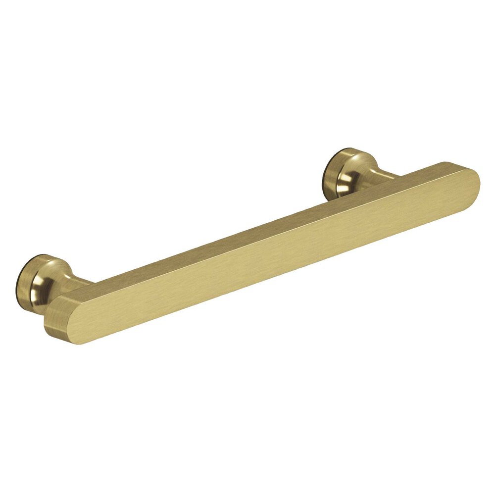 Colonial Bronze 3 1/2" Centers Pull in Antique Brass