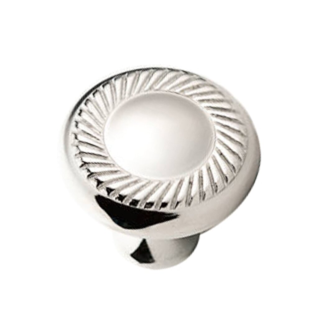 Colonial Bronze 1 1/2" Rope Knob In Polished Chrome