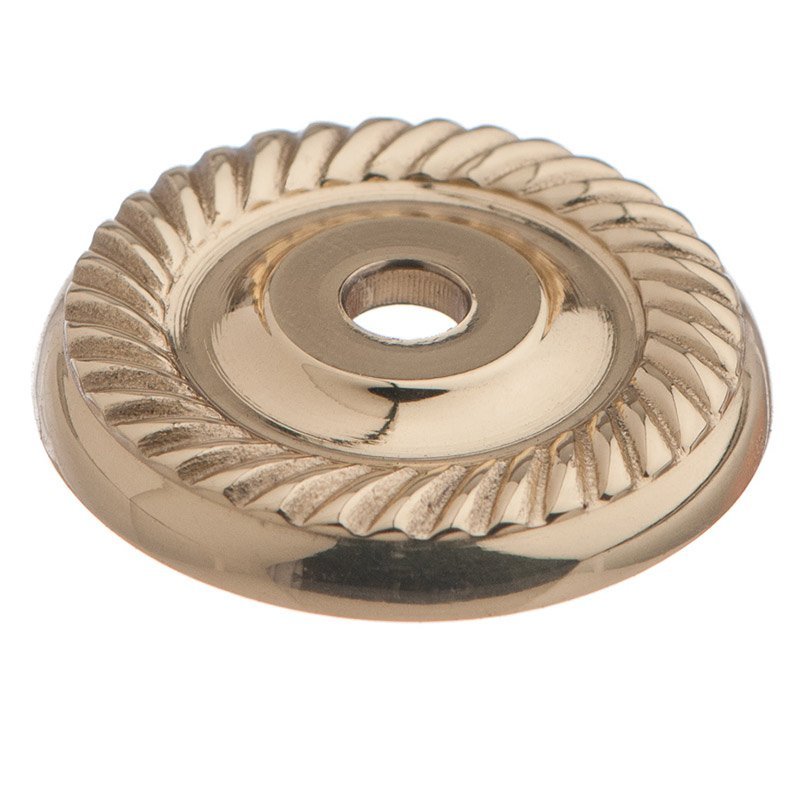 Colonial Bronze 1 5/8" Rope Rose In Polished Brass