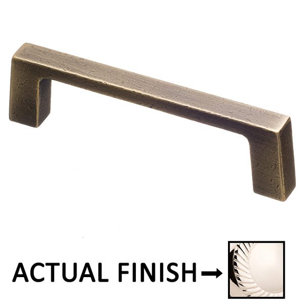 Colonial Bronze 3 1/2" Centers Pull in Polished Nickel
