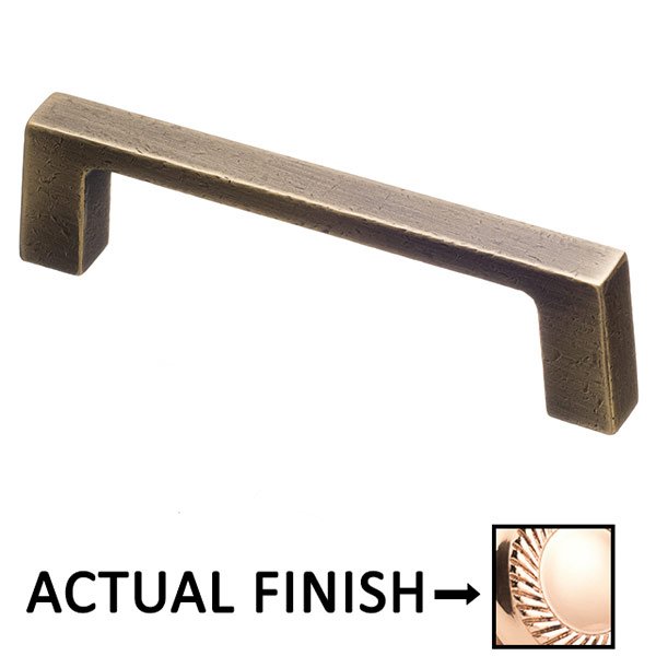 Colonial Bronze 3 1/2" Centers Pull in Polished Bronze