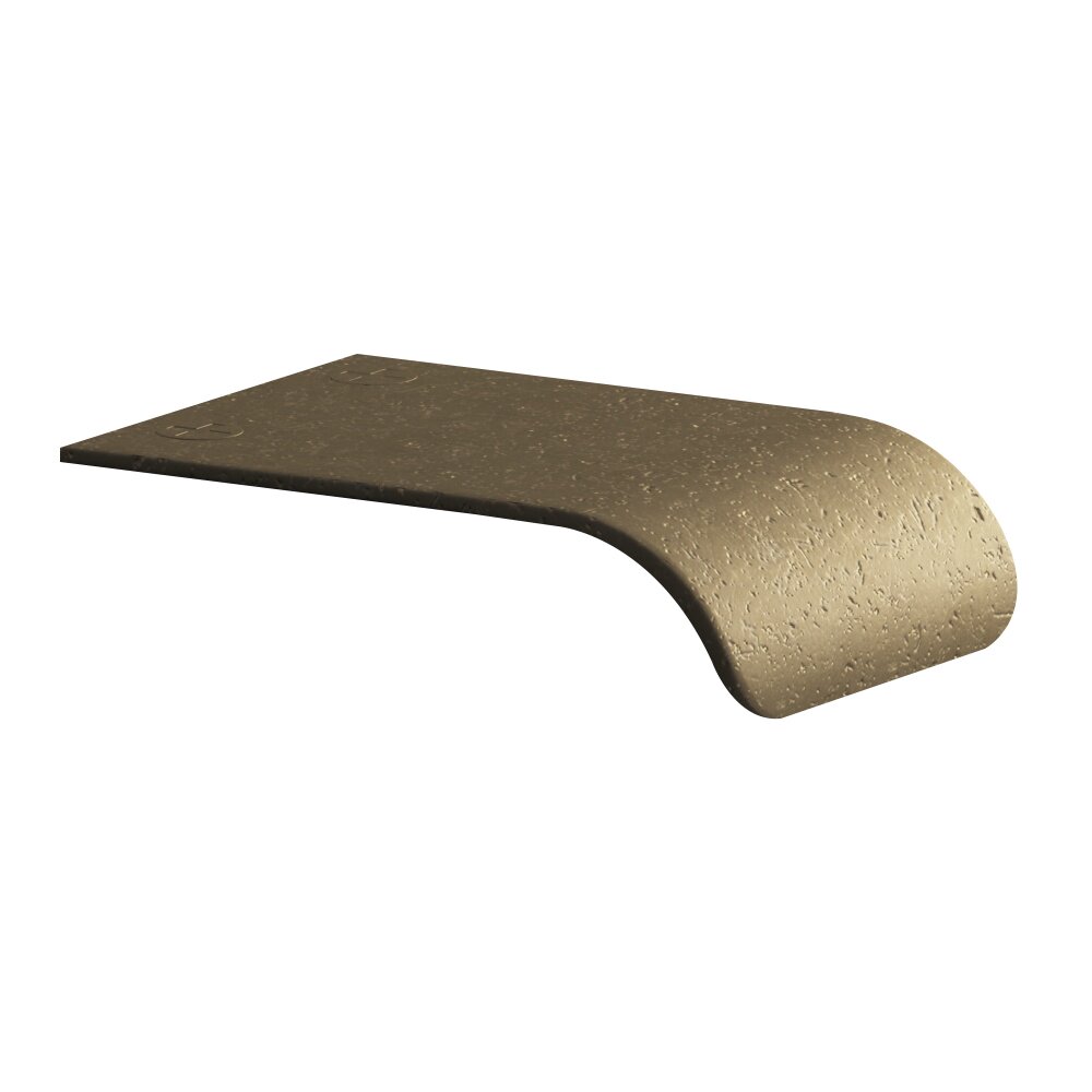 Colonial Bronze 1 1/2" Long Edge Pull in Distressed Oil Rubbed Bronze