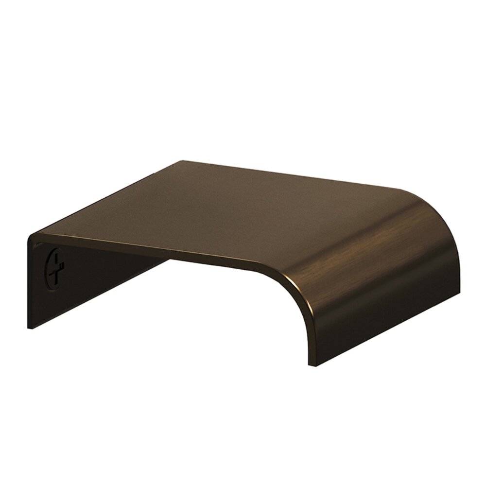 Colonial Bronze 1 1/2" Long Edge Pull in Oil Rubbed Bronze