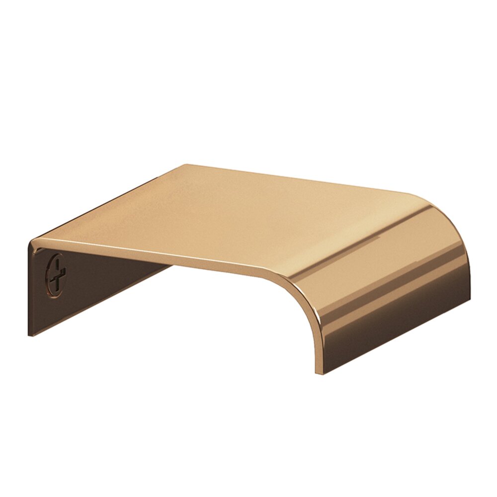 Colonial Bronze 1 1/2" Long Edge Pull in Polished Bronze