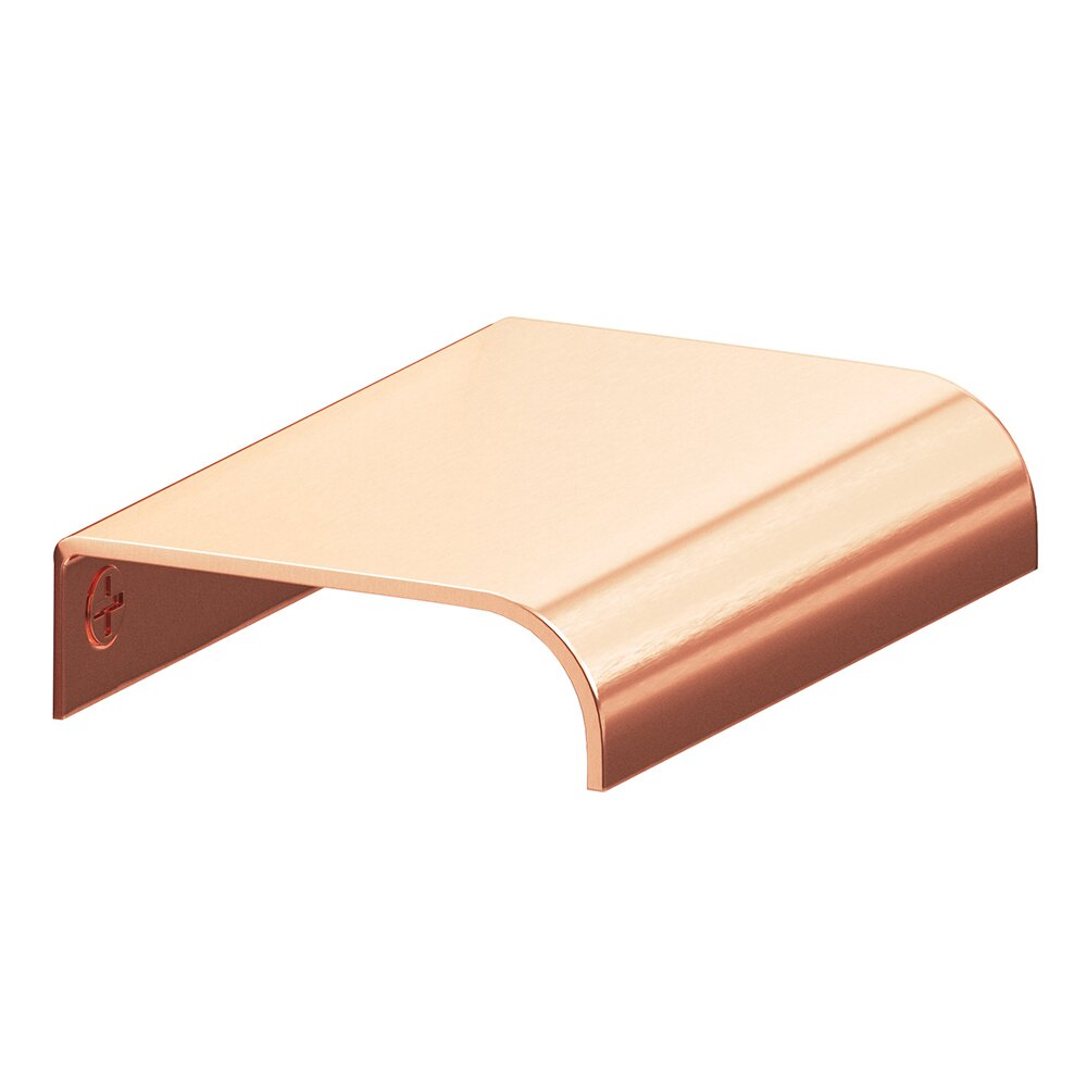 Colonial Bronze 2 1/2" Long Edge Pull in Satin Copper