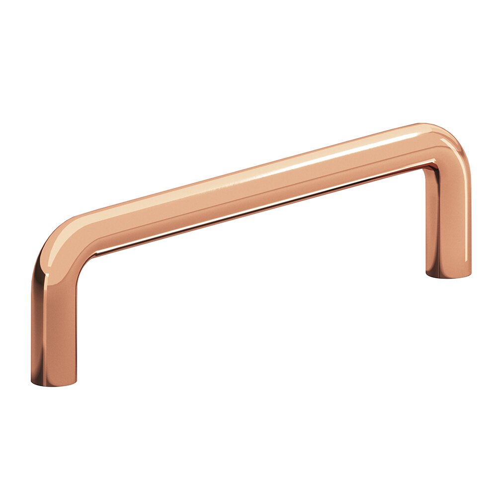 Colonial Bronze 3 1/2" Centers Pull in Polished Copper