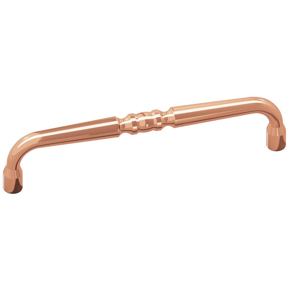 Colonial Bronze 10" Centers Scroll Pull in Polished Copper