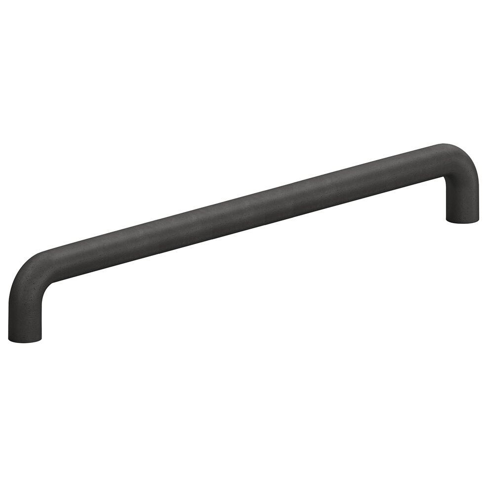 Colonial Bronze 12" Centers Low Clearance Appliance Pull in Distressed Black