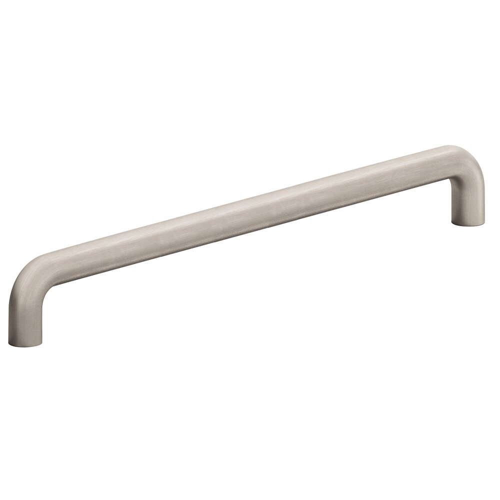 Colonial Bronze 12" Centers Low Clearance Thru Bolt Pull in Matte Satin Nickel