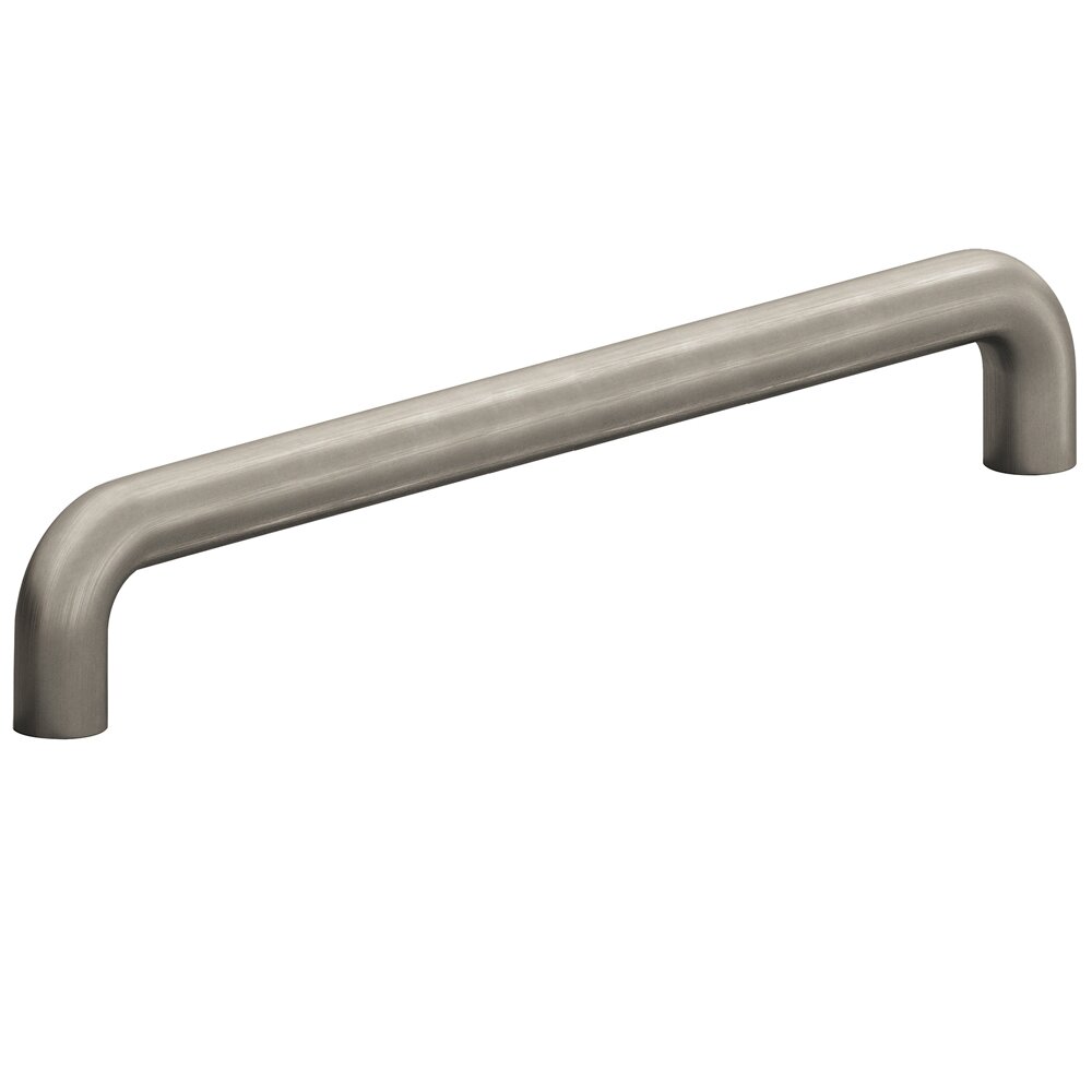 Colonial Bronze 8" Centers Low Clearance Thru Bolt Pull in Matte Pewter