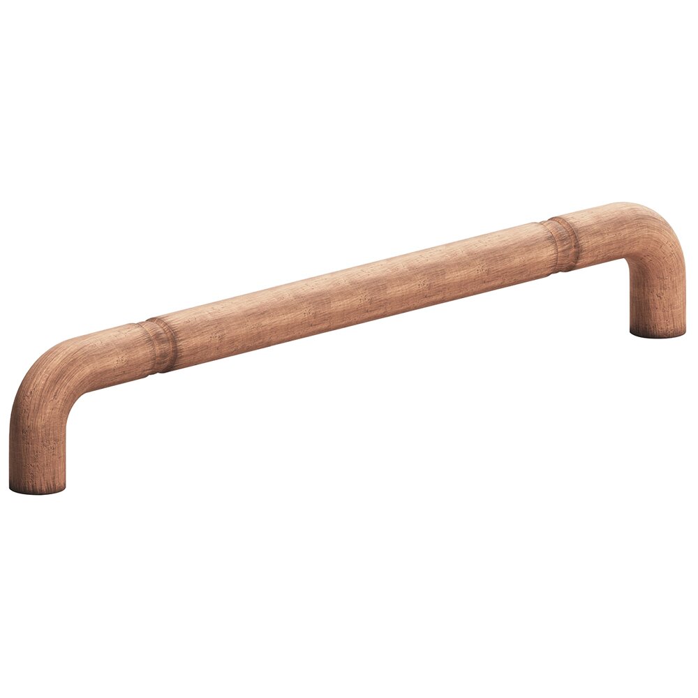 Colonial Bronze 10" Centers Beaded Low Clearance Appliance Pull in Distressed Antique Copper