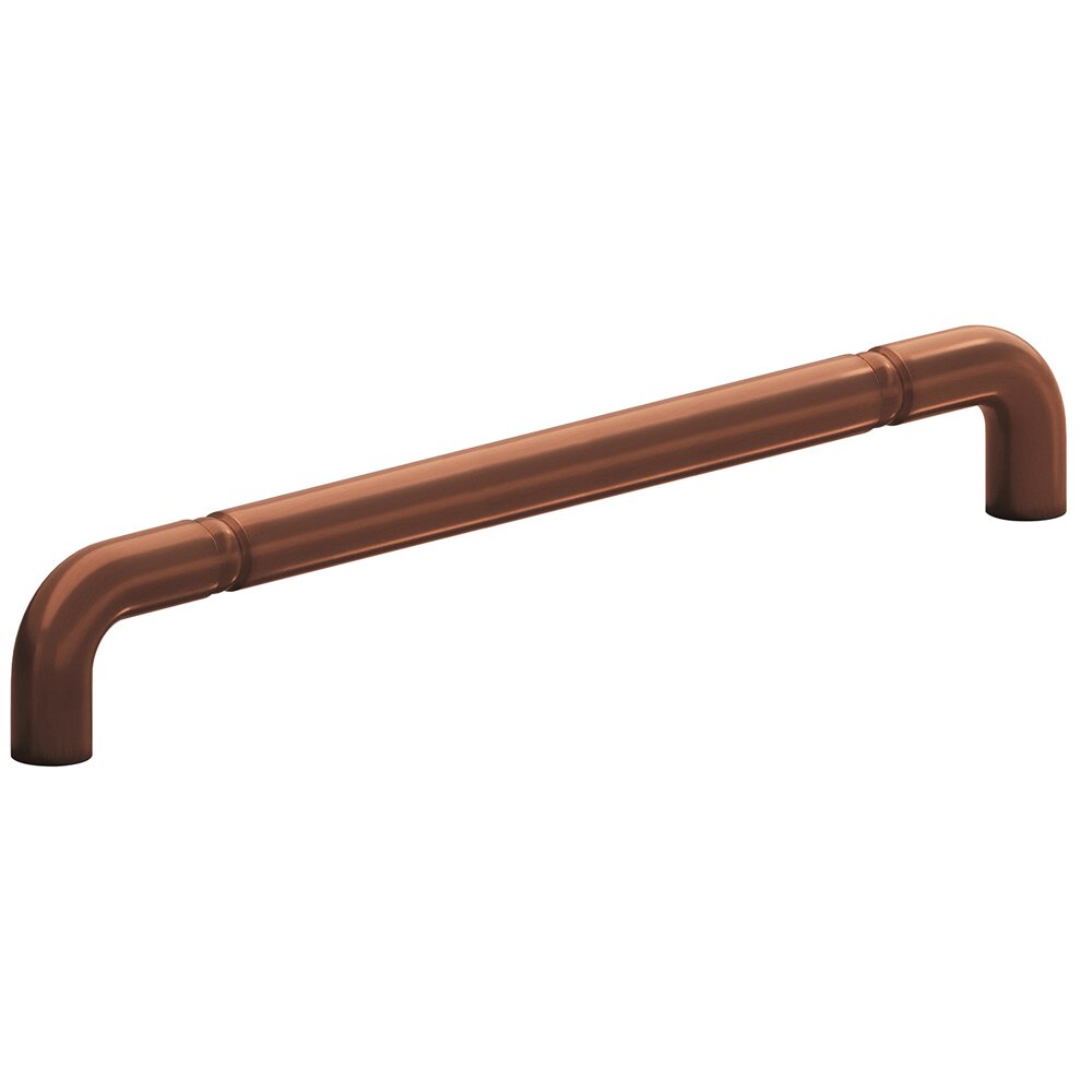 Colonial Bronze 12" Centers Beaded Low Clearance Appliance Pull in Matte Antique Copper