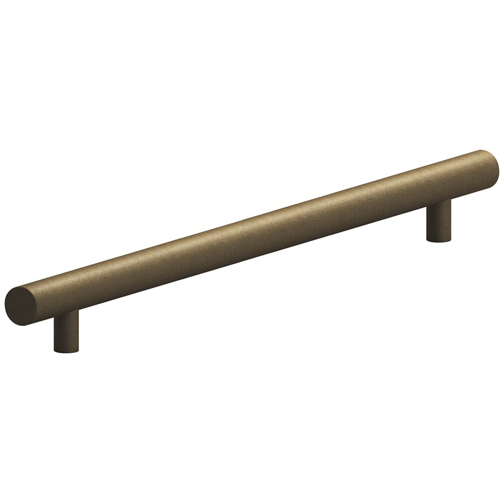Colonial Bronze 18" Centers Low Clearance European Bar Pull in Distressed Oil Rubbed Bronze