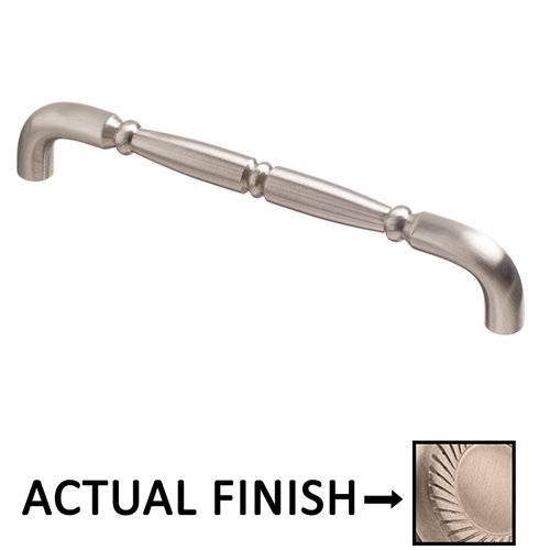 Colonial Bronze 18" Centers Traditional Thru Bolt Pull in Matte Satin Nickel